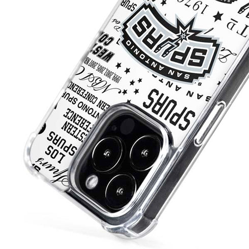 NBA San Antonio Spurs Historic Blast iPhone 15 Pro MagSafe Case